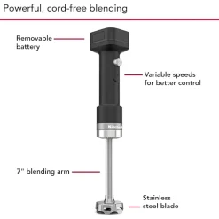 KitchenAid Cordless Hand Blender with Battery