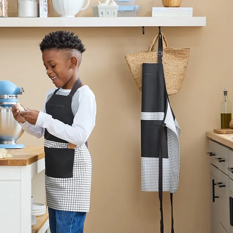 KitchenAid Gridlines Kid Apron