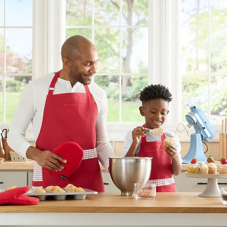 KitchenAid Gridlines Kid Apron