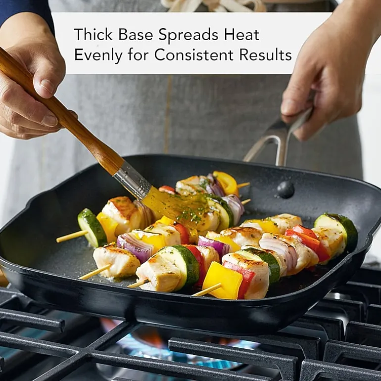 KitchenAid Hard Anodized 11.25" Non-Stick Grill Pan