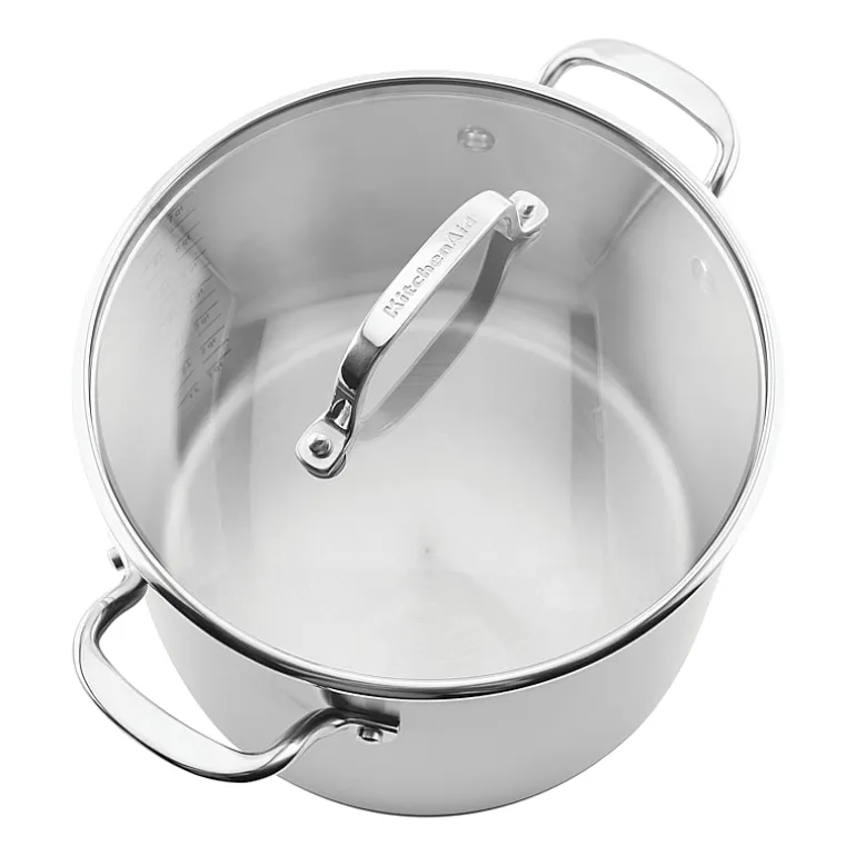 KitchenAid 3-Ply Stainless Steel 8-qt. Stockpot
