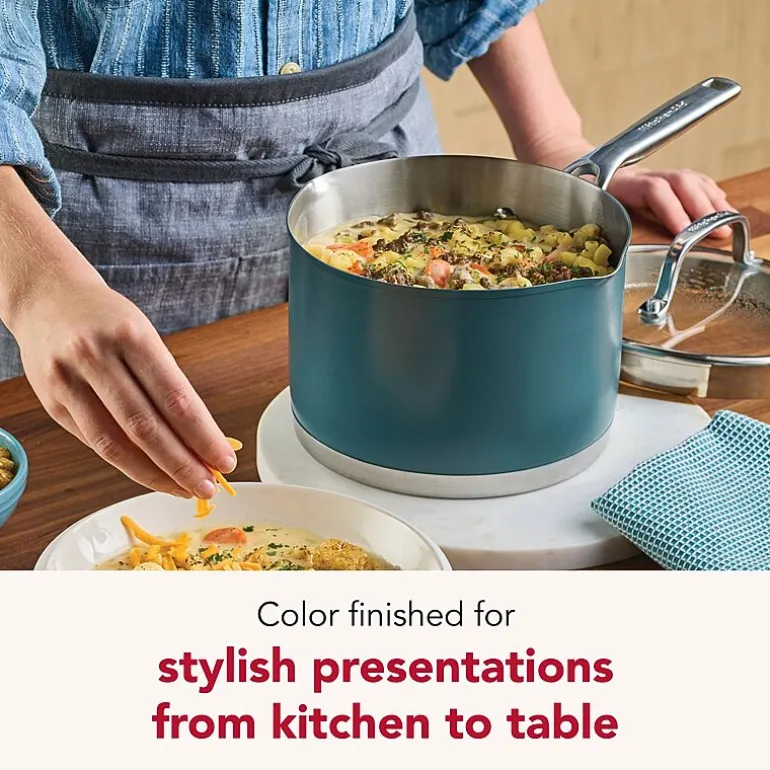 KitchenAid Stainless Steel 3-Ply 11-pc. Cookware Set