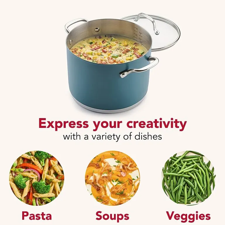 KitchenAid Stainless Steel 3-Ply 11-pc. Cookware Set