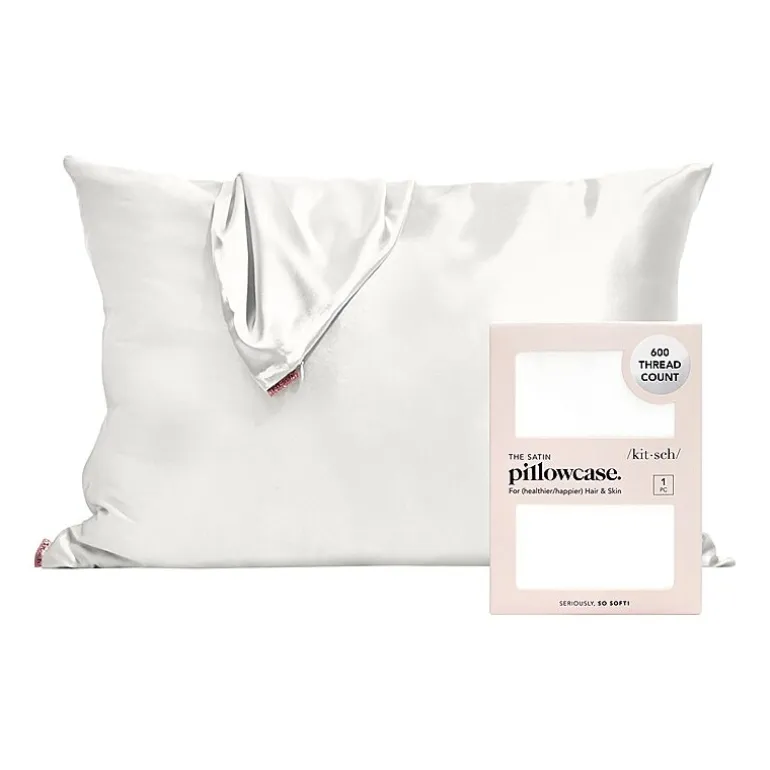 Kitsch Satin Pillowcase Face Pillow Cover