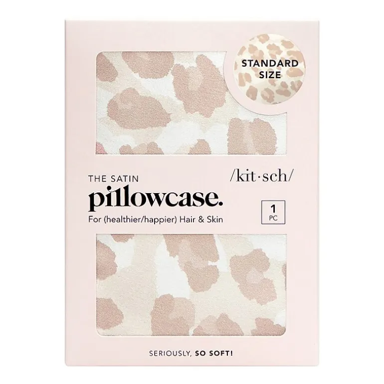 Kitsch Satin Pillowcase Face Pillow Cover