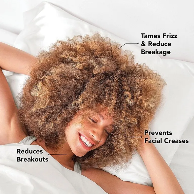 Kitsch Satin Pillowcase Face Pillow Cover