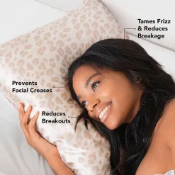 Kitsch Satin Pillowcase Face Pillow Cover