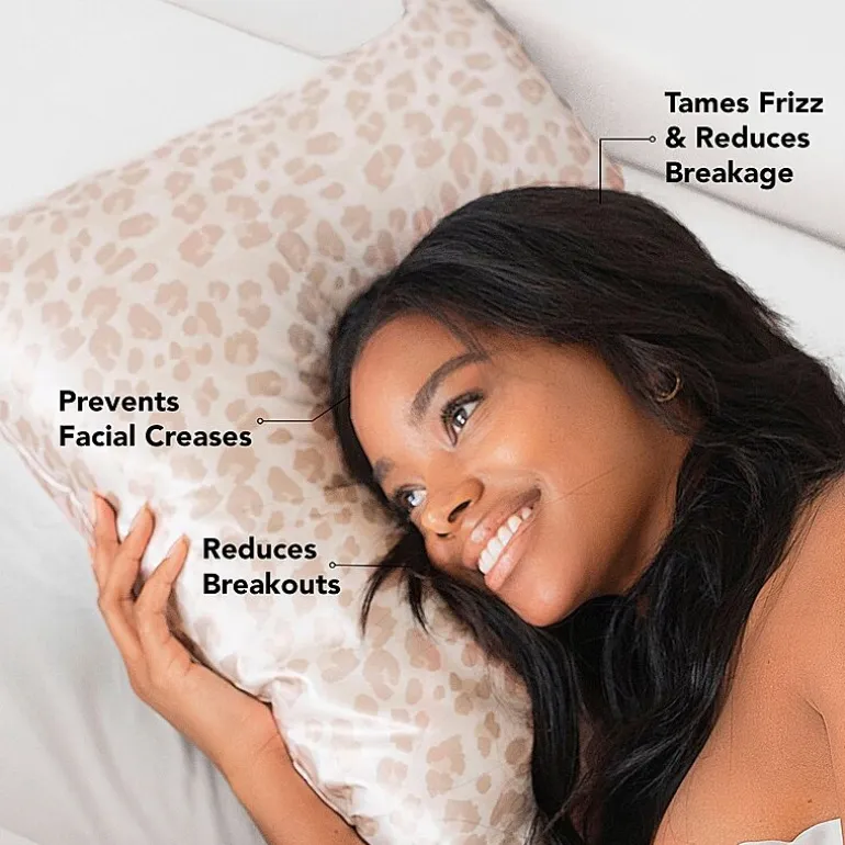 Kitsch Satin Pillowcase Face Pillow Cover