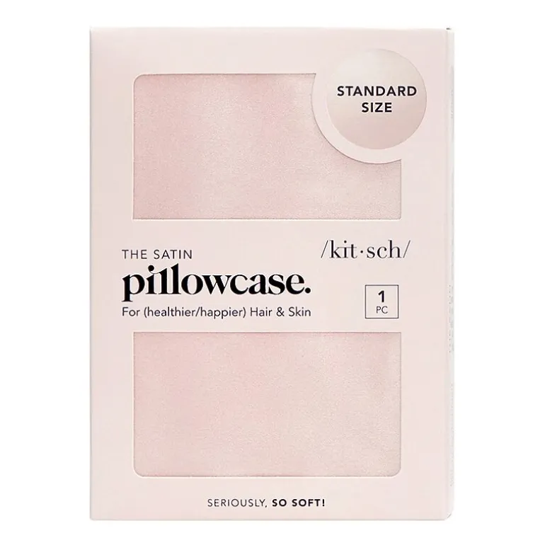 Kitsch Satin Pillowcase Face Pillow Cover