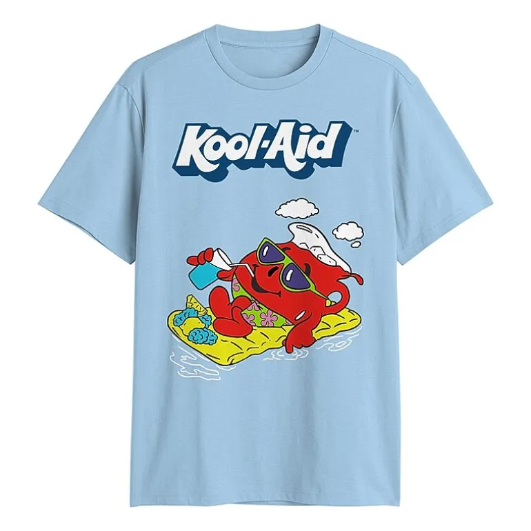 Kool Aid Mens Crew Neck Short Sleeve Regular Fit Graphic T-Shirt