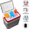Koolatron Ultra Kool Ice Chest Cooler with Carry Handle 25 L (26 qt)
