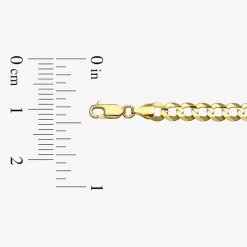 14K Yellow Gold 3.6 MM Curb Necklace