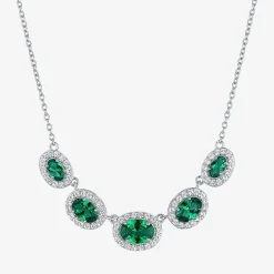 Lab-created Gemstone Sterling Silver 2-pc. Jewelry Set