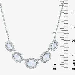 Lab-created Gemstone Sterling Silver 2-pc. Jewelry Set
