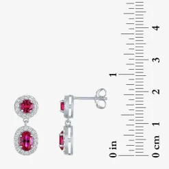 Lab-created Gemstone Sterling Silver 2-pc. Jewelry Set