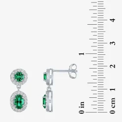 Lab-created Gemstone Sterling Silver 2-pc. Jewelry Set