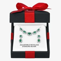 Lab-created Gemstone Sterling Silver 2-pc. Jewelry Set
