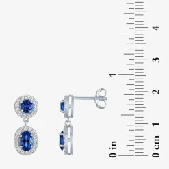 Lab-created Gemstone Sterling Silver 2-pc. Jewelry Set
