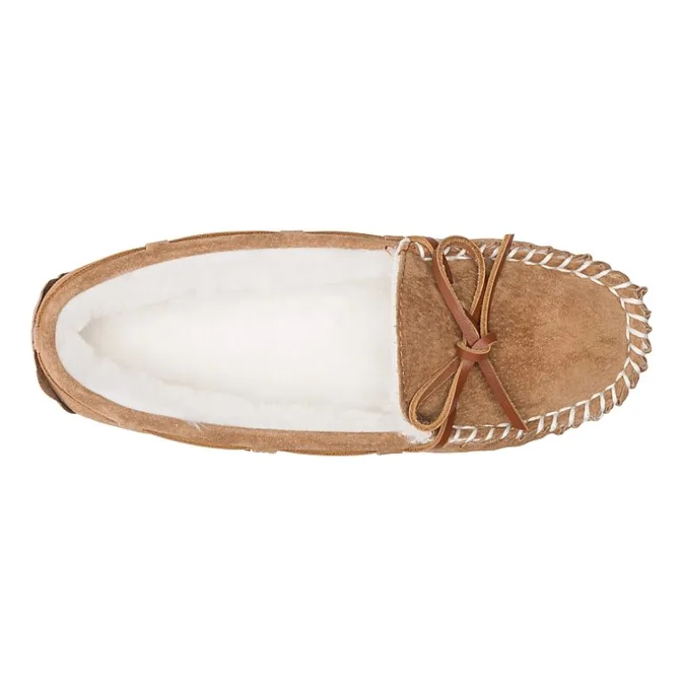 Lamo Womens Moccasin Slippers Wide Width