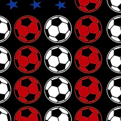 LA Pop Art Soccer Flag - Men's Word Art Hooded Sweatshirt