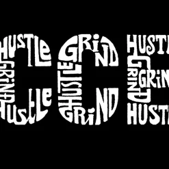 LA Pop Art Success - Mens Word Art Crew Sweatshirt