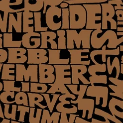 LA Pop Art Thankgiving Turkey - Men's Word Art Crew Sweatshirt