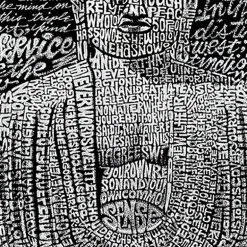LA Pop Art Zen Buddha - Mens Word Art Crew Sweatshirt