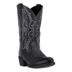 Laredo Mens Birchwood Block Heel Cowboy Boots
