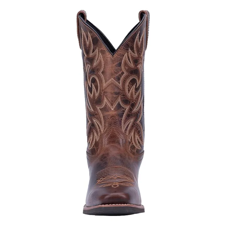 Laredo Mens Breakout Block Heel Cowboy Boots