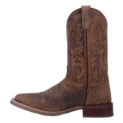 Laredo Mens Durant Block Heel Cowboy Boots