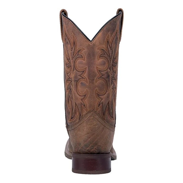 Laredo Mens Durant Block Heel Cowboy Boots