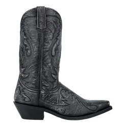 Laredo Mens Garrett Block Heel Cowboy Boots