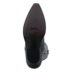 Laredo Mens Garrett Block Heel Cowboy Boots