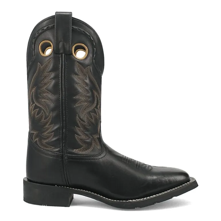 Laredo Mens Kane Block Heel Cowboy Boots