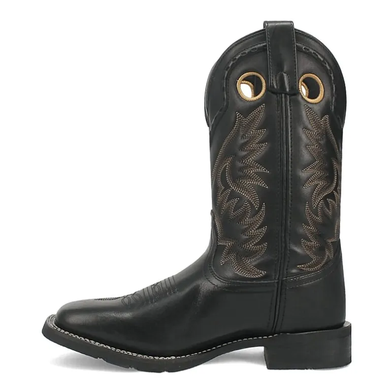 Laredo Mens Kane Block Heel Cowboy Boots