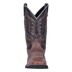 Laredo Mens Montana Block Heel Cowboy Boots