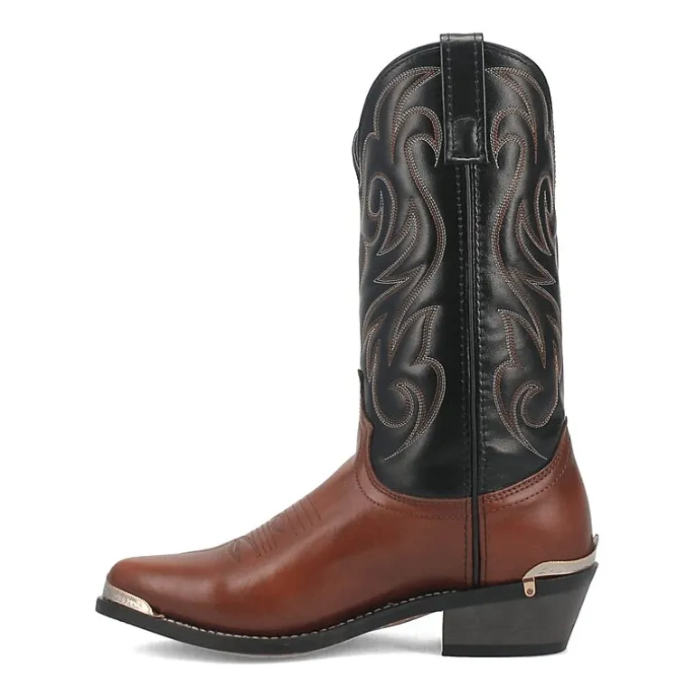 Laredo Mens Nashville Block Heel Cowboy Boots