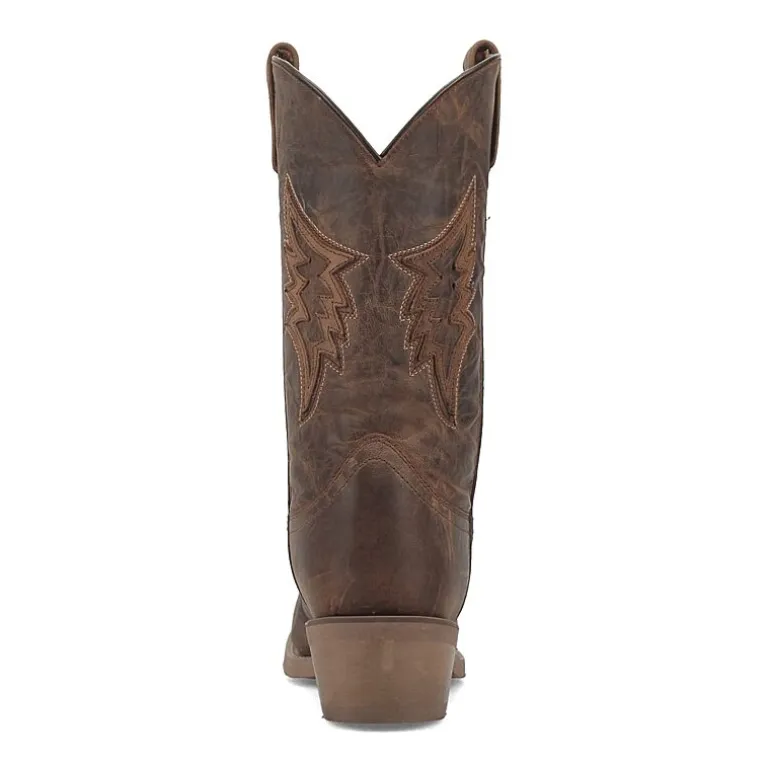 Laredo Mens Nico Block Heel Cowboy Boots