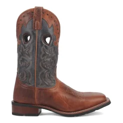 Laredo Mens Ross Block Heel Cowboy Boots