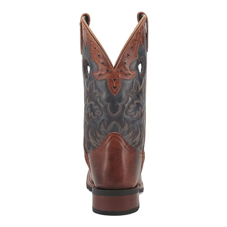 Laredo Mens Ross Block Heel Cowboy Boots