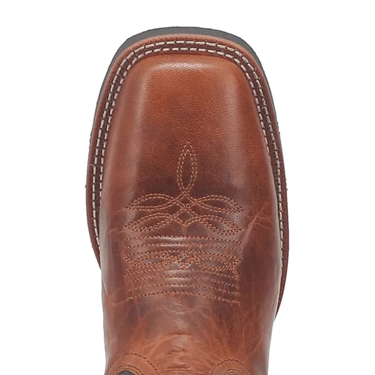 Laredo Mens Ross Block Heel Cowboy Boots