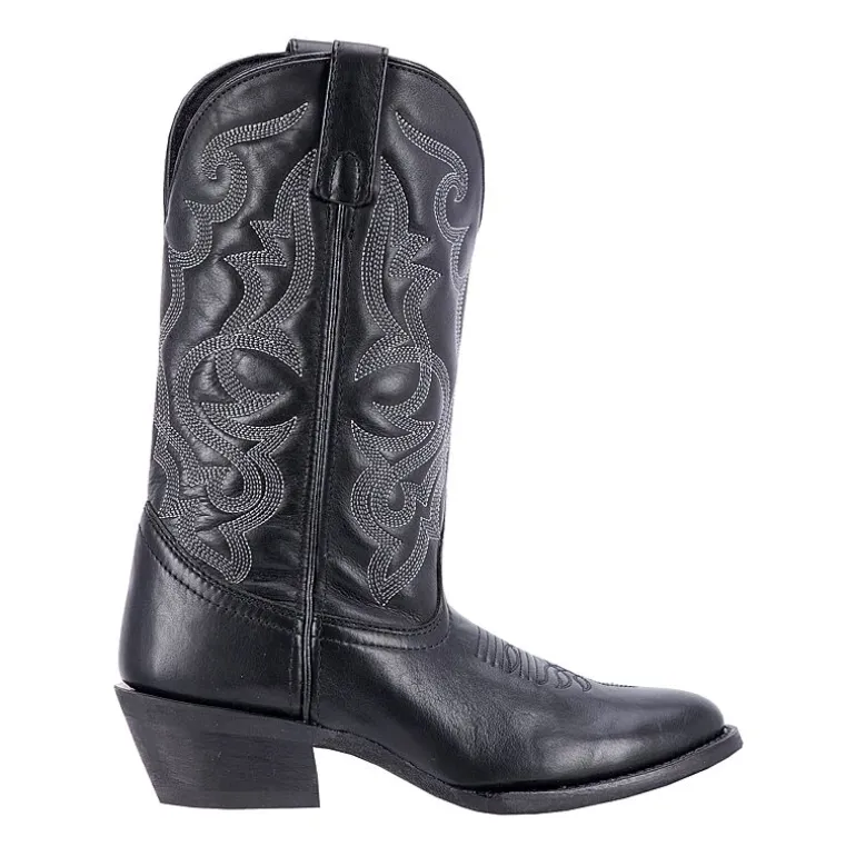 Laredo Womens Maddie Block Heel Cowboy Boots