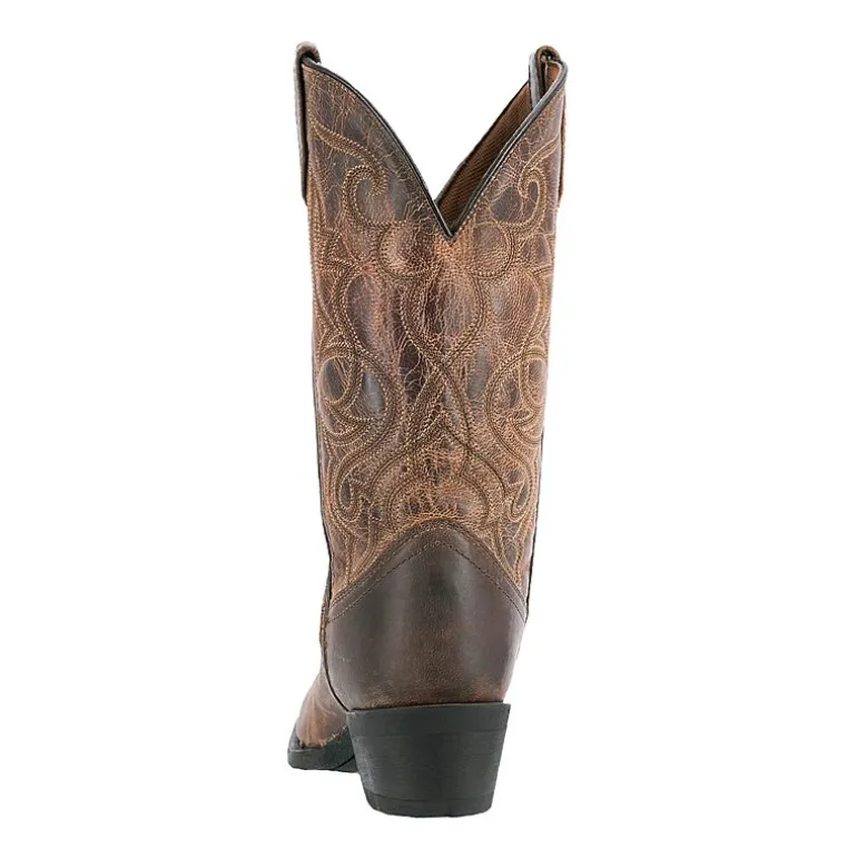 Laredo Womens Maddie Block Heel Cowboy Boots
