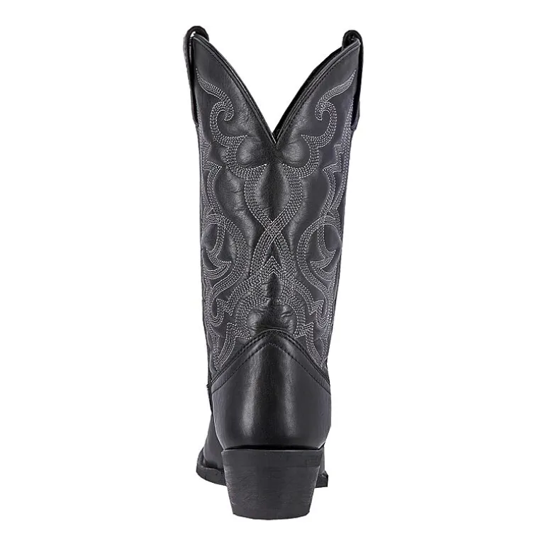 Laredo Womens Maddie Block Heel Cowboy Boots