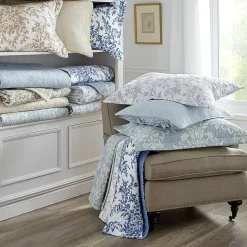 Laura Ashley Bedford Floral Reversible Quilt Set