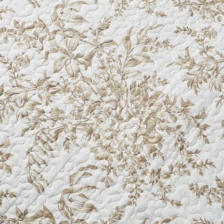 Laura Ashley Bedford Floral Reversible Quilt Set