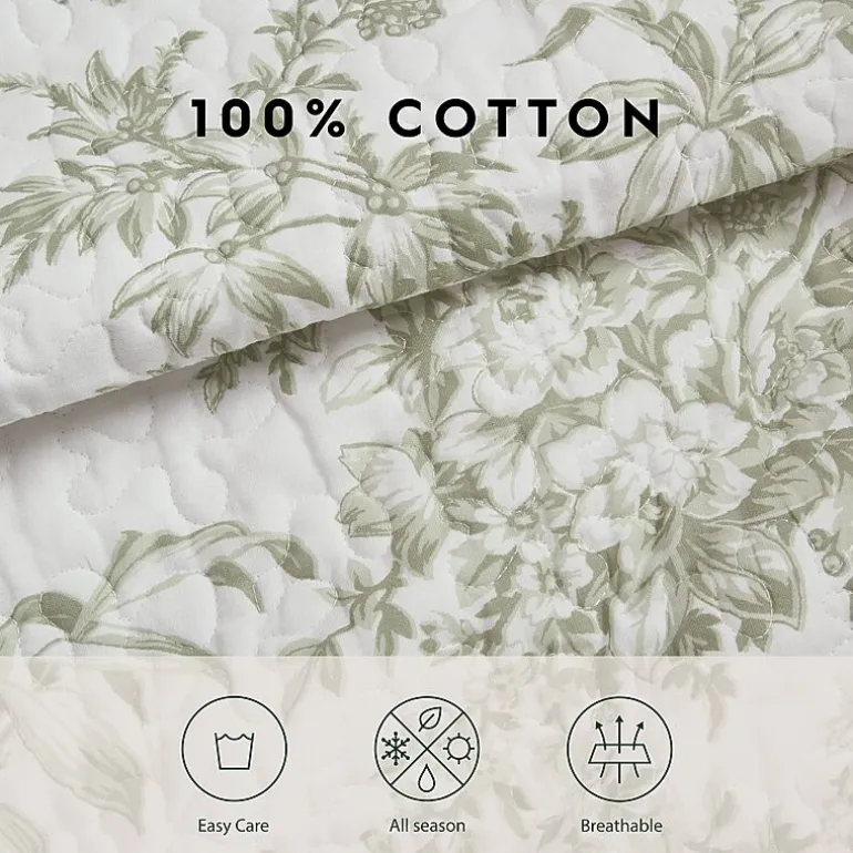 Laura Ashley Bedford Quilt Set