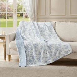 Laura Ashley Bedford Washable Throw