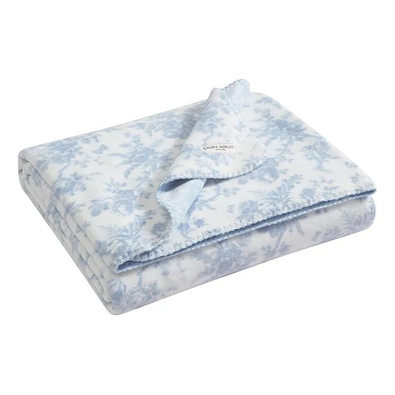 Laura Ashley Bedford Washable Throw