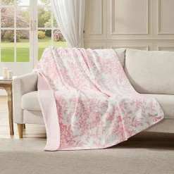 Laura Ashley Bedford Washable Throw